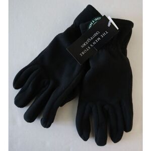 The Men's Store Bloomingdale's M9072 Mens Sz S/M Black Fleece Touchscreen Gloves
